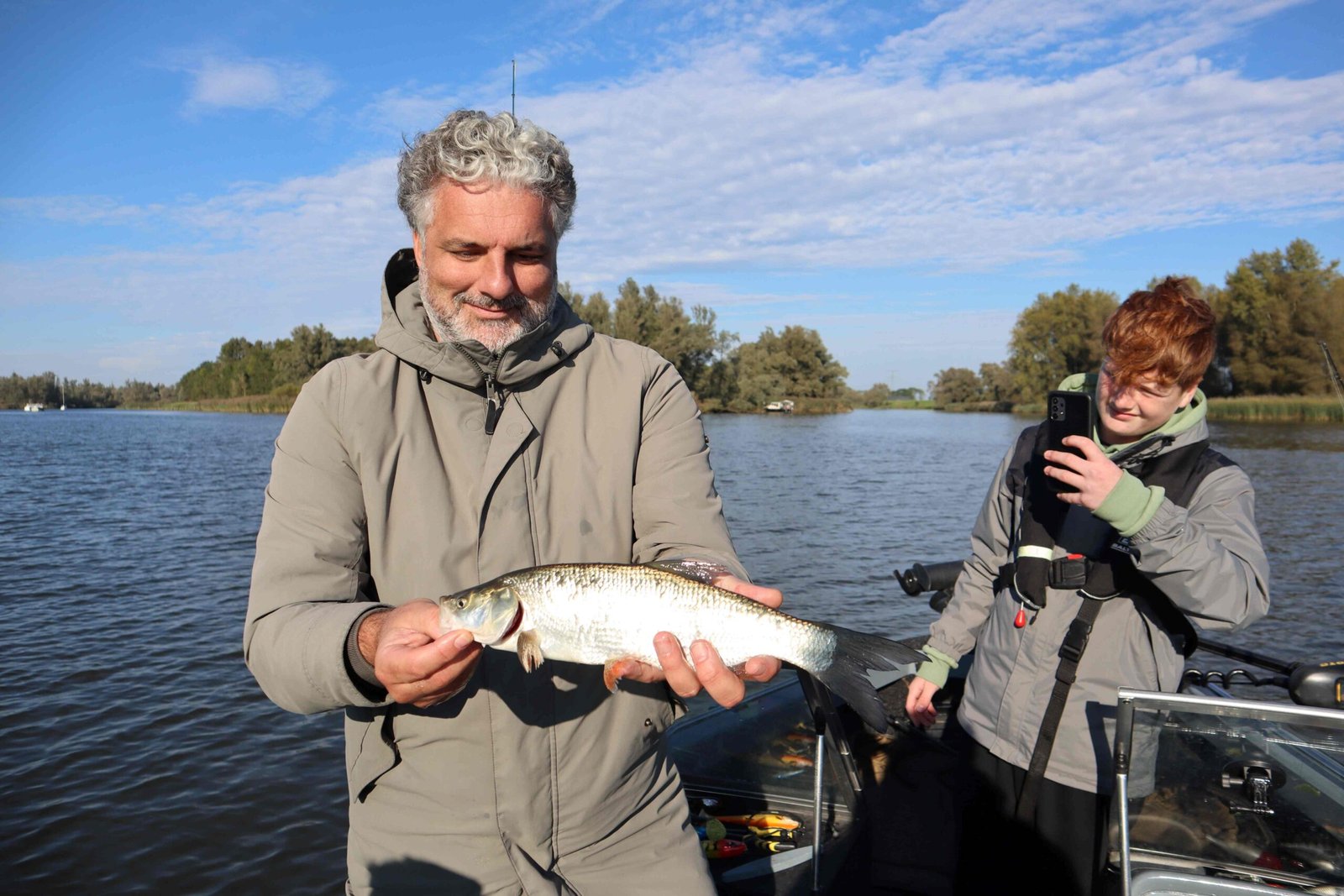 Taaie visdag in de Biesbosch
