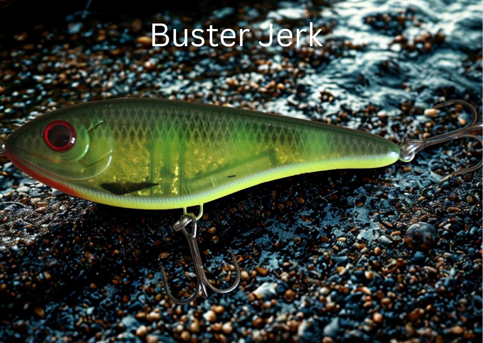 Buster Jerk jerkbait voor vissen in de Biesbosch