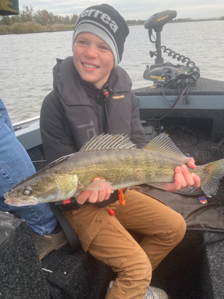 Vissen in de Biesbosch